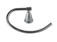 Toallero argolla Nepal satín cromo