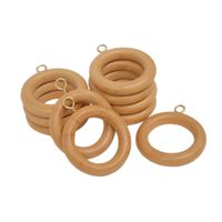 Argolla 19 mm miel 10 unidades Cotidiana