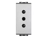 Módulo tomacorriente 10A 2P+T Living light tech Bticino