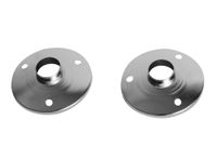 Set flanche 16 mm cromado 2 unidades Metalhsa