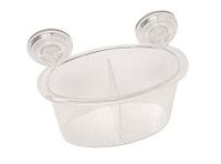 Canasto baño clear Cotidiana basic