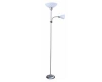 Lámpara pie 2L E14 E27 CL-3300G-1 satín Abitare