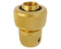 Acople rápido con stop 3/4 bronce Roots