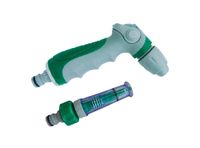 Set pistola control flujo regador manual ajustable x2 unidades Roots