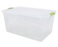 Caja organizadora 61 litros Wenbox transparente Wenco