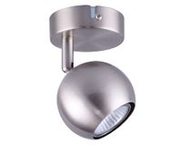 Spot 1L GU10 plateado Abitare