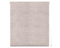 Cortina roller blackout 180x165 cm textura crudo Cotidiana