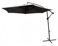 Sombrilla lateral 3 m gris Outzen