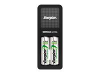 Cargador mini + 2 pilas AA Energizer