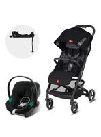 Coche Travel Qbit City Negro y Silla Aton B2