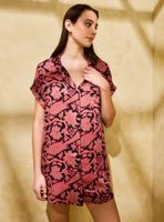 Pijama Camisa de Dormir Manga Corta