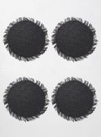 Pack 4 Individuales Negro