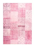 Alfombra Vintage 160x230 cm Hd Rosa