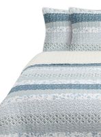 Quilt Sherpa Flores 2 Plazas