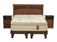 Cama Europea Máximo Cobre King 180 x 200 + Set Castell