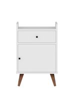 Velador con Puerta Be Blanco