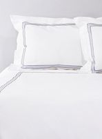 Cubreplumón Bordado Diamond Denim 200 Hilos 2 Plazas