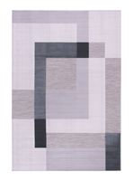 Alfombra Londres 160 x 230 cm Azul y Gris