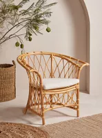 Sitial Kahlo Natural Ratán