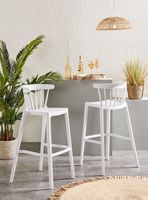 Set 2 Pisos Bar Parma Blanco