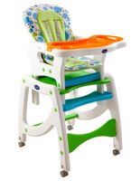 Silla Kidscool de Comer 3 Funciones en 1 Verde Kidscool