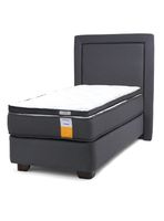 Cama Americana Funcional 1.5 Plazas Plus + Respaldo + Topper