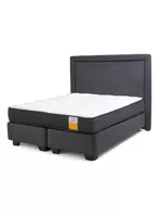 Cama Americana Funcional 2 Plazas Plus Base Dividida + Respaldo