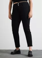 Jeans Pretina Alta 3 Botones 01