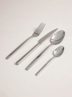 Set Cubiertos Cuadrados 24 Piezas