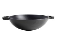 Wok Ferro 30 cm  Negro Magefesa