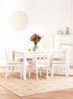 Juego de Comedor Solange + 6 Sillas