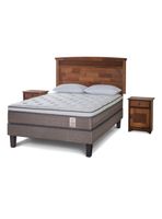 Cama Europea New Style 6 2 Plazas + Set Veneto + Almohadas