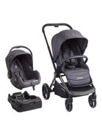 Coche Travel System Sonic Negro Bebesit