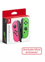 Control Nintendo Switch Joy-Con Controller Pair Rosado y Verde