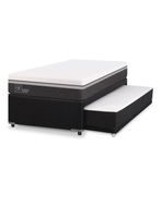 Diván Ortopedic Advance Black 1.5 Plazas