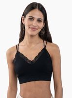 Bralette Lolita Pocket Verbena Negro