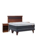 Cama Europea Everest King + Set Muebles Mallorca