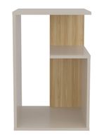 Mesa Lateral Adel 63.4x39.8x30 cm Capri y Fresno