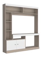 Estante TV 65' Dante 180.6x180x30.3 cm Bardolino y Blanco