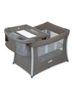 Cuna Corral Con Mudador Pack & Play Illusion Níquel Joie