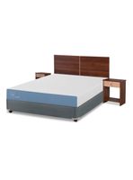 Cama Americana Excellence 2 Plazas x190 cm + Set de Muebles Stylo