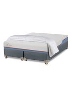 Cama Americana Excellence Plus 2 Plazas Base Dividida + Plumón