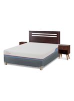 Cama Americana Excellence Plus 2 Plazas + Set de Muebles Múnich