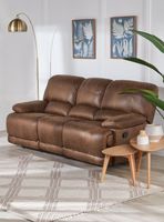 Sofá Reclinable Tela Tyler 3 Cuerpos