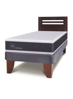 Cama Europea New Ortopedic 1.5 Respaldo New Munich
