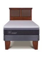 Cama Europea Ortopedic Advance 1.5 Plazas + Respaldo New Torino