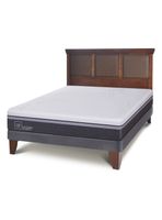 Cama Europea Ortopedic Advance 2 Plazas Base Normal + Respaldo New Torino