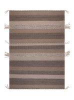 Alfombra 160 x 230 cm Wool Tribal Rayas