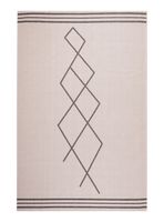 Alfombra 160 x 230 cm Nativo Beige Étnico