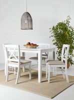 Juego de Comedor Solange + 4 Sillas